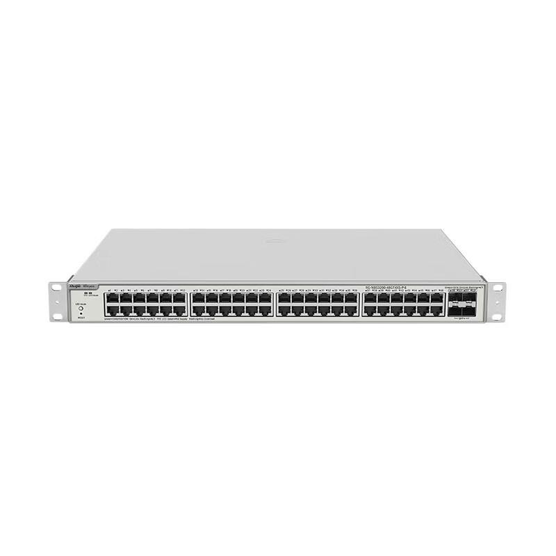 Ruijie RG-NBS3200-48GT4XS-P-E 48-Port Managed Gigabit PoE+ Switch
Ruijie RG-NBS3200-48GT4XS-P-E 48-Port Managed Gigabit PoE+ Switch