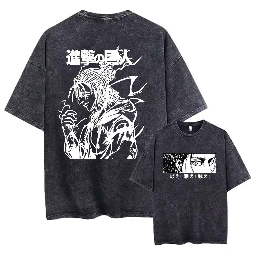 Anime Attack on Titan Logo Y2k 100%Cotton Summer Wash Washed Graphic TShirt Men Vintage T-Shirts Casual Cotton Streetwear 4XL
Anime Attack on Titan Logo Y2k 100%Cotton Summer Wash Washed Graphic TShirt Men Vintage T-Shirts Casual Cotton Streetwear 4XL