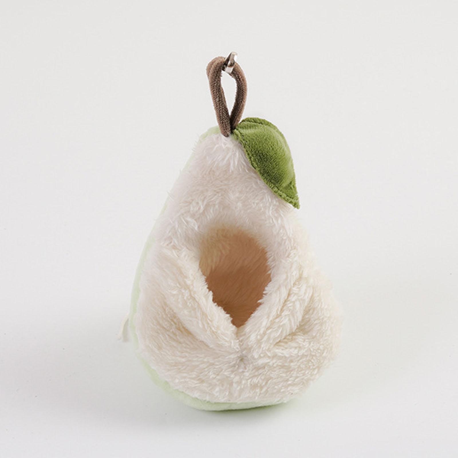 Pear Shaped Hamster Bed Semi Open Nest Plush Animal Bed Small Pet Blanket Cage Accessory for Winter Home
Pear Shaped Hamster Bed Semi Open Nest Plush Animal Bed Small Pet Blanket Cage Accessory for Winter Home