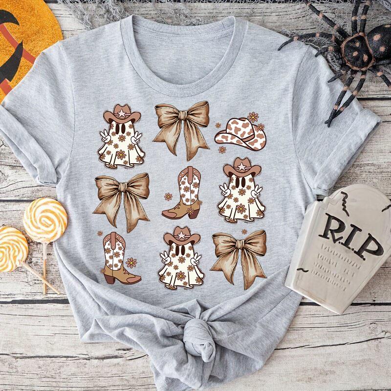 Хэллоуин Призрачный бант Высокие каблуки 3D-принт Футболки Женская уличная одежда Повседневная мода Y2k O-образный вырез Футболки Топы Одежда 6XL серебряный
Хэллоуин Призрачный бант Высокие каблуки 3D-принт Футболки Женская уличная одежда Повседневная мода Y2k O-образный вырез Футболки Топы Одежда 6XL серебряный