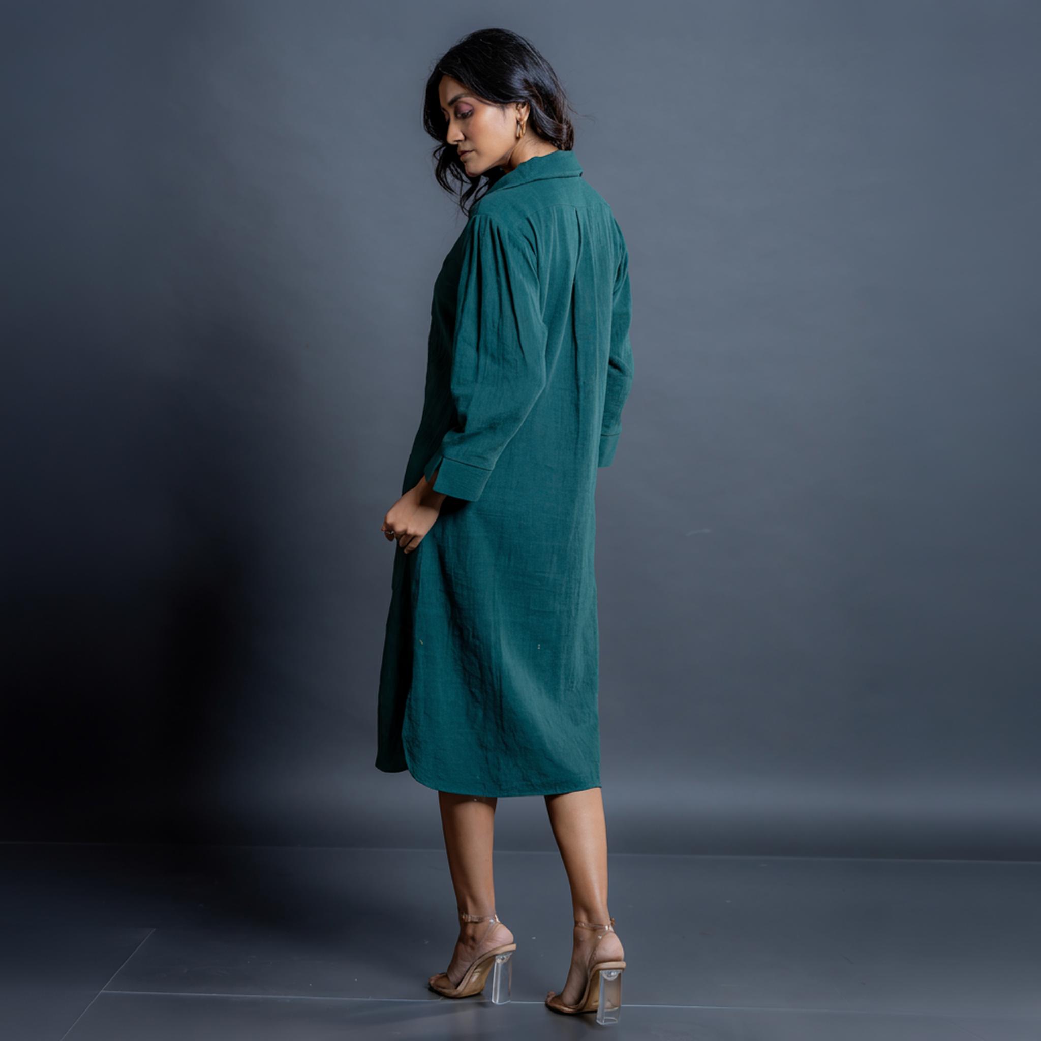 Teal horizon Handwoven Kala cotton Co-ord Set XXL чирок зелений колір
Teal horizon Handwoven Kala cotton Co-ord Set XXL чирок зелений колір