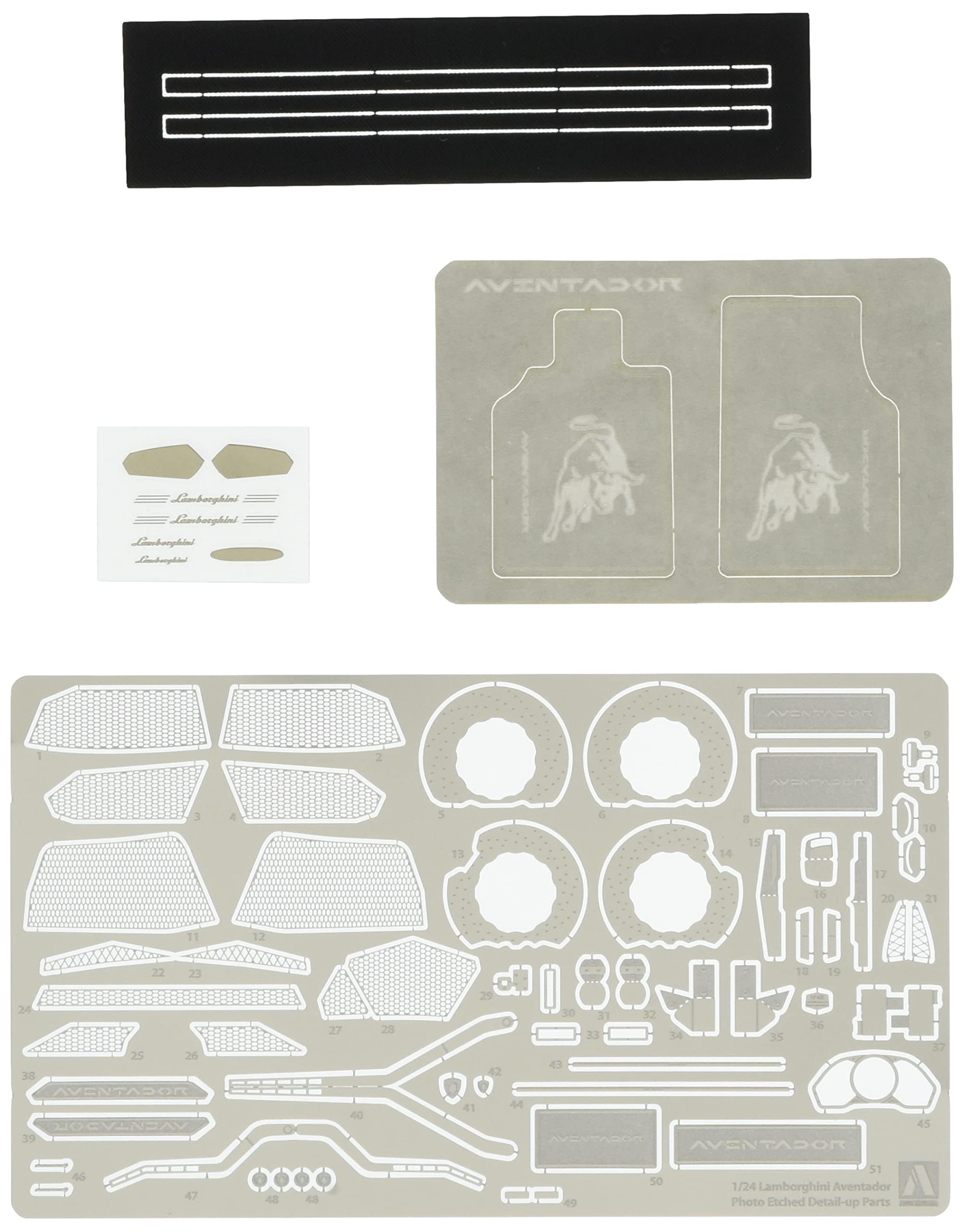 Aoshima Bunka Kyozaisha The Super Car Series Detail Up Parts Lamborghini Aventador Exclusive Plastic Model Parts 1/24 TSC-04 LP700-4 серебряный
Aoshima Bunka Kyozaisha The Super Car Series Detail Up Parts Lamborghini Aventador Exclusive Plastic Model Parts 1/24 TSC-04 LP700-4 серебряный