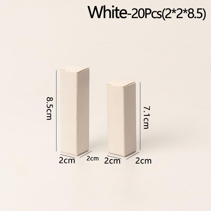 20 шт., креативная цветная бумажная коробка, крафт-подарочная коробка, косметическая упаковка для помады, посылка «сделай сам» 2x2x8.5cm белый
20 шт., креативная цветная бумажная коробка, крафт-подарочная коробка, косметическая упаковка для помады, посылка «сделай сам» 2x2x8.5cm белый
