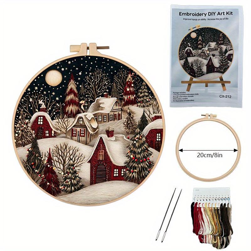 1 шт. Набор материалов для кануна Рождества с инструкциями по вышивке на английском языке, подходит для начинающих для практики 20cm
1 шт. Набор материалов для кануна Рождества с инструкциями по вышивке на английском языке, подходит для начинающих для практики 20cm