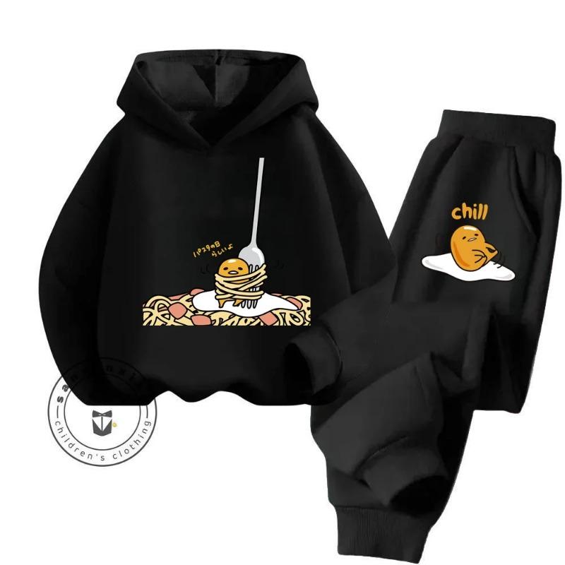 Набір худі з мультфільмом Gudetama Super Cute Pure Cotton Soft Texture підходить для дітей 3-14 років, Kawaii Home Travel Clothing 110
Набір худі з мультфільмом Gudetama Super Cute Pure Cotton Soft Texture підходить для дітей 3-14 років, Kawaii Home Travel Clothing 110
