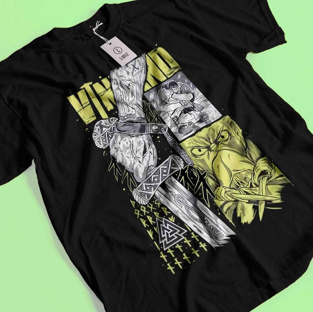 Vinland Saga T-Shirt Thorfinn Shirt Askeladd Tshirt Thorkell Warrior Tee Anime XL
Vinland Saga T-Shirt Thorfinn Shirt Askeladd Tshirt Thorkell Warrior Tee Anime XL