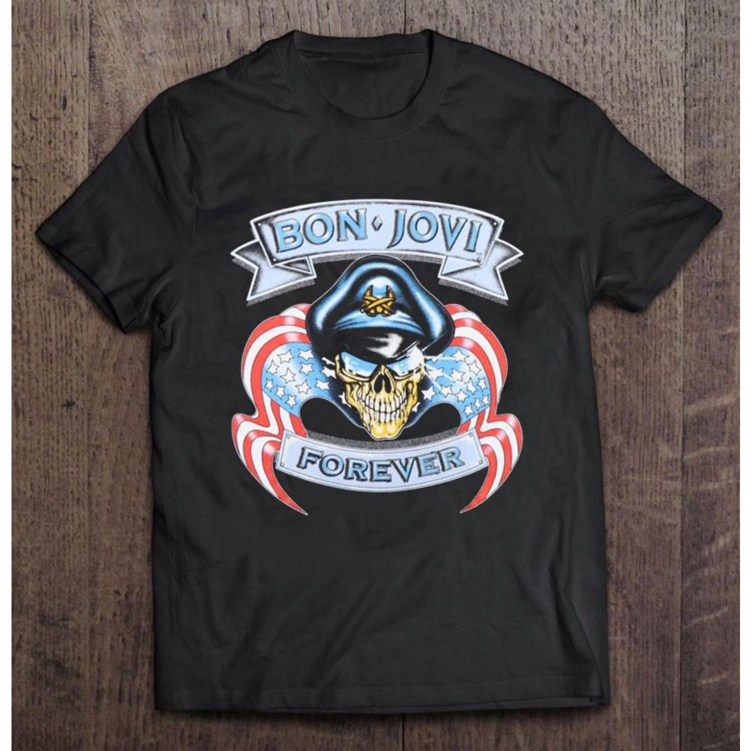 Bon Jovi Forever TShirt Men Women Unisex Full Size S345XL Unisex T-Shirt S чёрный
Bon Jovi Forever TShirt Men Women Unisex Full Size S345XL Unisex T-Shirt S чёрный