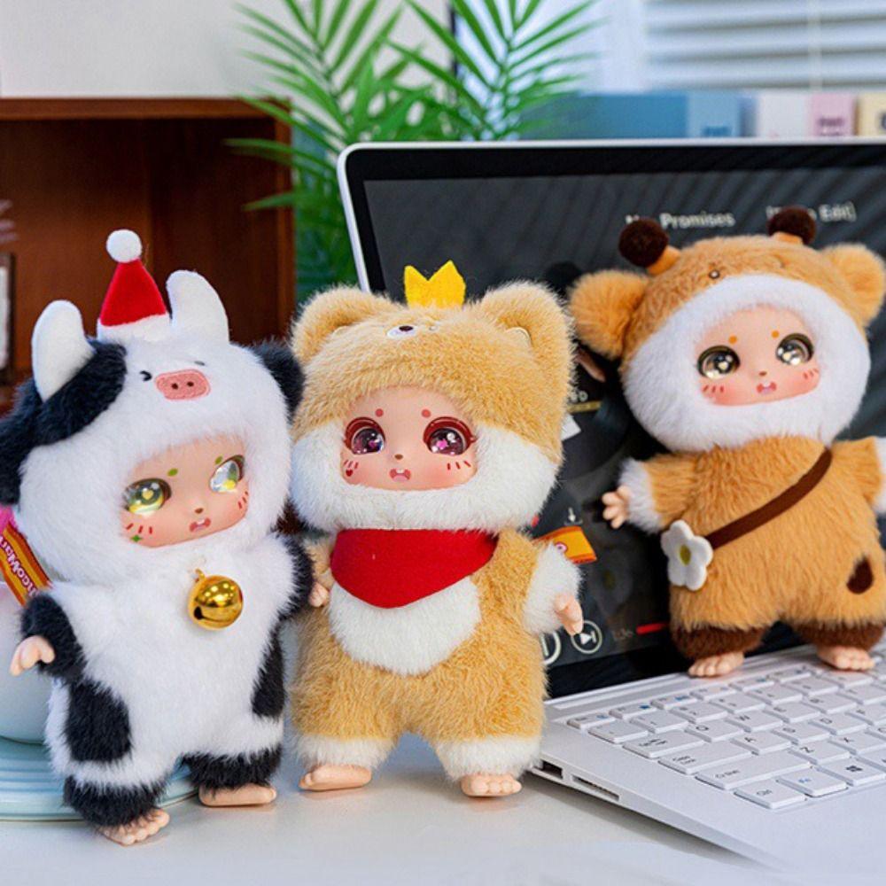 Brightly Colored Animal Series Plush Toy Big Eyes Vinyl Figurine Dolls Gift Giving Style 4
Brightly Colored Animal Series Plush Toy Big Eyes Vinyl Figurine Dolls Gift Giving Style 4