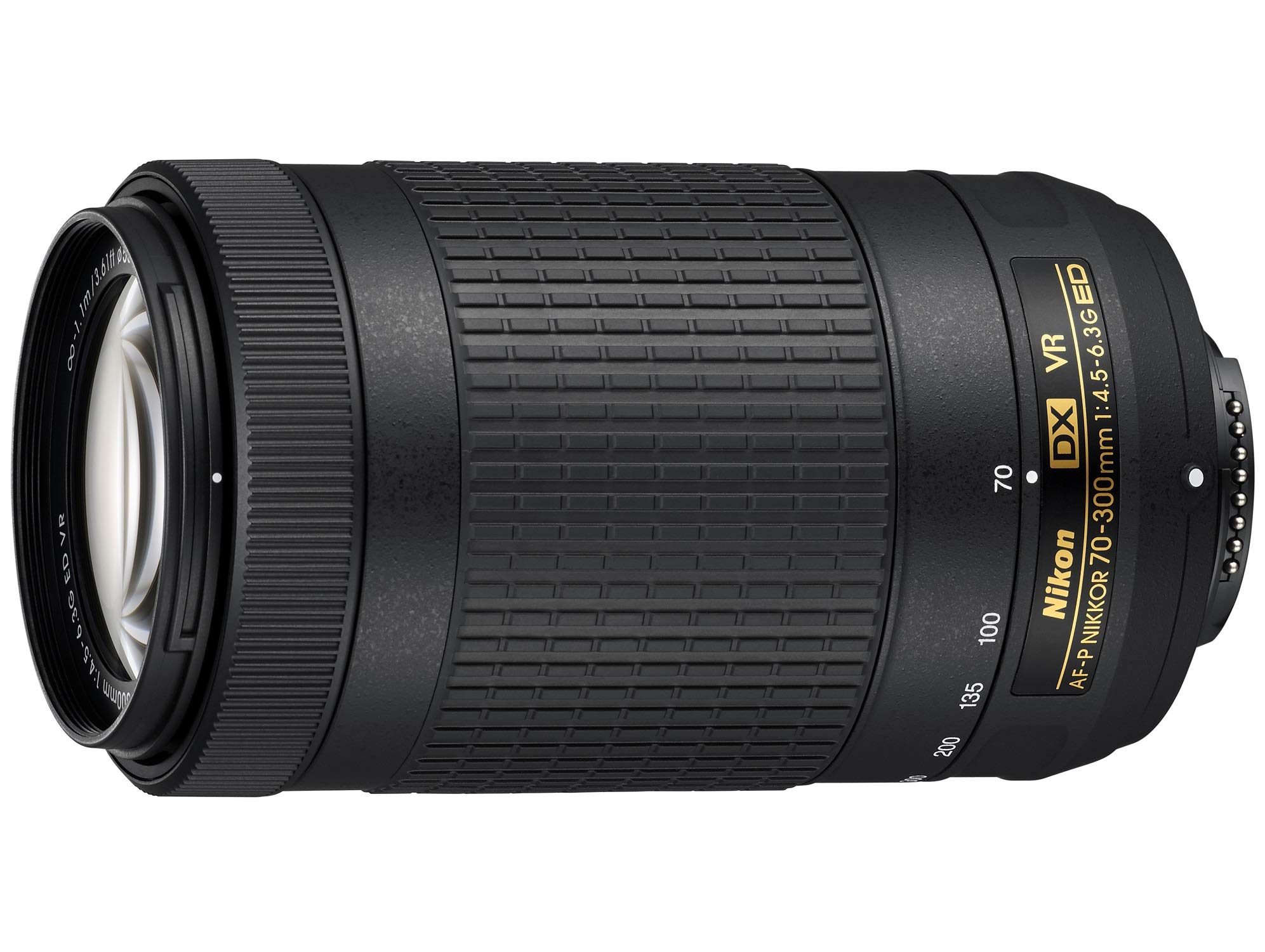 Nikon Telephoto Zoom Lens AF-P DX NIKKOR 70-300mm f4.5-6.3G ED VR For Nikon DX format only
Nikon Telephoto Zoom Lens AF-P DX NIKKOR 70-300mm f4.5-6.3G ED VR For Nikon DX format only