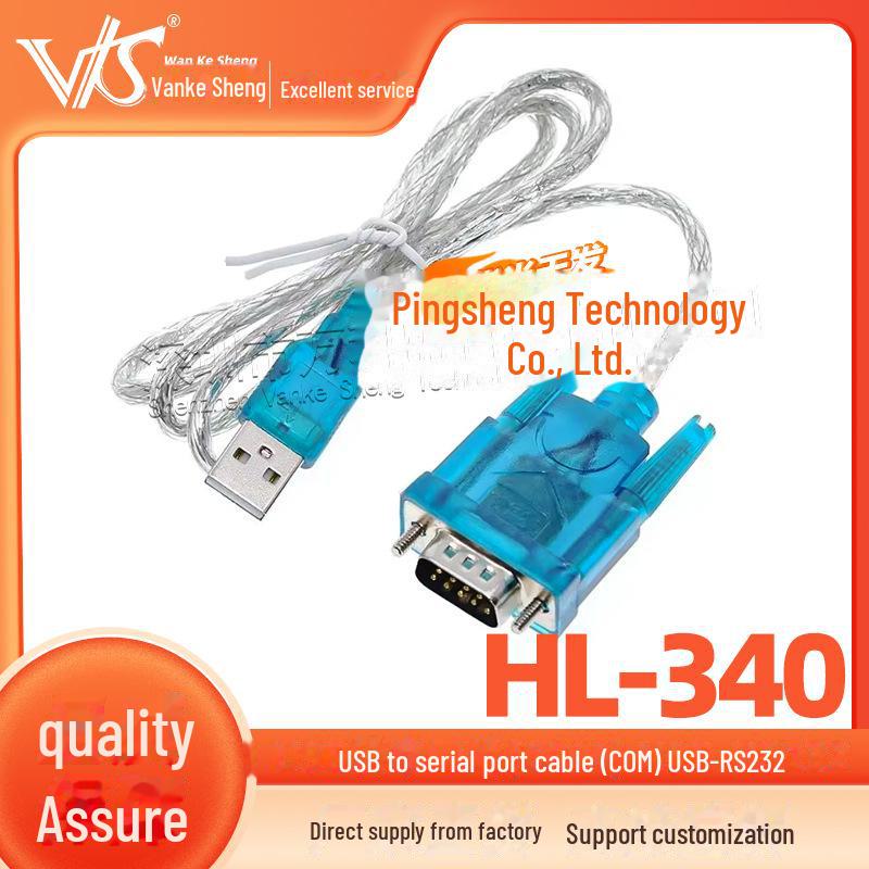 HL-340 USB-RS232 9-контактный последовательный кабель, совместимый с Win7 64 бит HL-340
HL-340 USB-RS232 9-контактный последовательный кабель, совместимый с Win7 64 бит HL-340