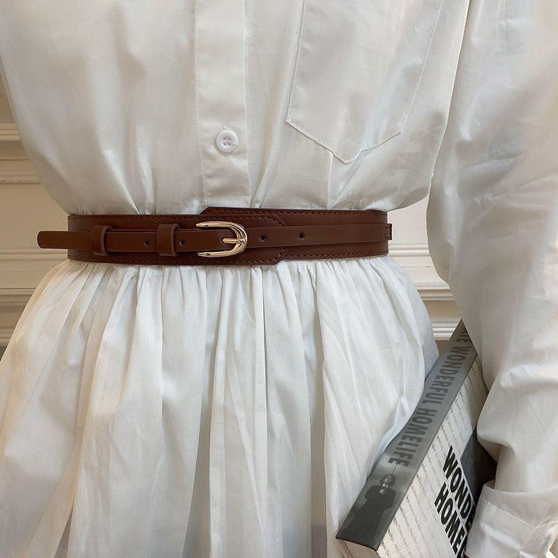 Модный черный пояс из искусственной кожи для женщин, универсальный для всех случаев и стилей коричневый
Модный черный пояс из искусственной кожи для женщин, универсальный для всех случаев и стилей коричневый