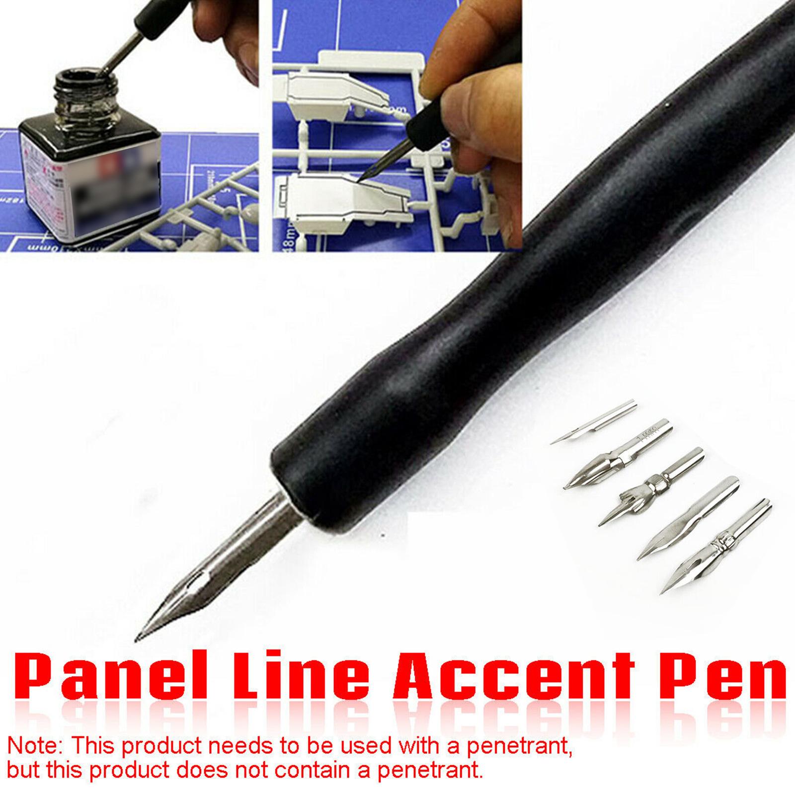 Del Panel Line Accent Color Specific Pen Избегайте чистки 5 шт. С помощью инструмента для пера Hobby Paint Infiltr O2G8 
Del Panel Line Accent Color Specific Pen Избегайте чистки 5 шт. С помощью инструмента для пера Hobby Paint Infiltr O2G8