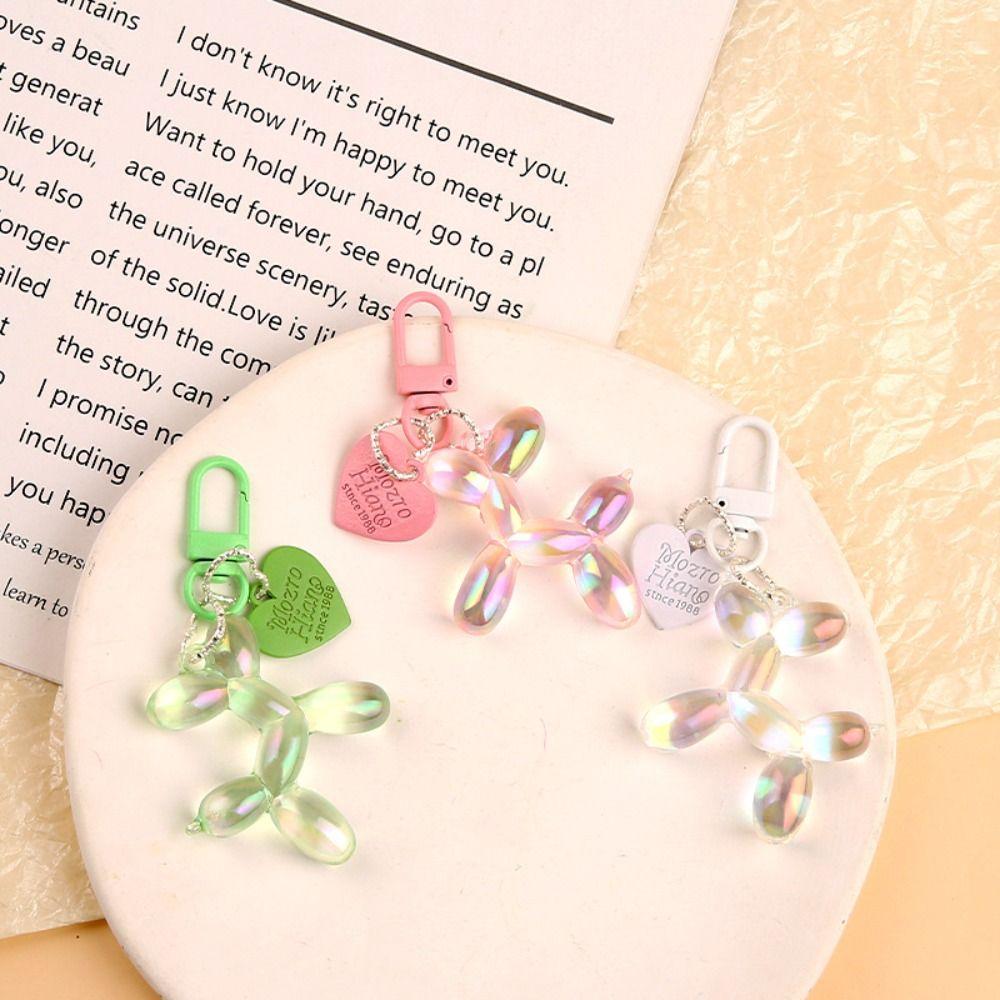 Dazzling Colors Cartoon Puppy Pendant Love Pendant Jelly Balloon Puppy Keychain Unique Gift белый
Dazzling Colors Cartoon Puppy Pendant Love Pendant Jelly Balloon Puppy Keychain Unique Gift белый
