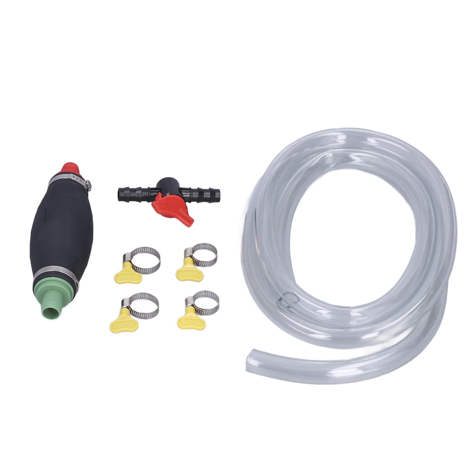 16mm Siphon Hand Pump 3m Hose with Control Switch for Boat Car Fuel Gasoline Diesel Transportation
16mm Siphon Hand Pump 3m Hose with Control Switch for Boat Car Fuel Gasoline Diesel Transportation