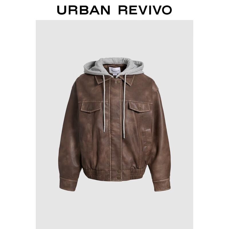 Женская куртка UR 2025 Осень в стиле ретро с капюшоном и кулиской M
Женская куртка UR 2025 Осень в стиле ретро с капюшоном и кулиской M