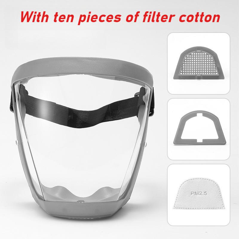 Protective Mask Glasses Goggles Full Face Anti-splash Dust Mask for Men and Women Safety Goggles Full Face Protective Mask сірий
Protective Mask Glasses Goggles Full Face Anti-splash Dust Mask for Men and Women Safety Goggles Full Face Protective Mask сірий
