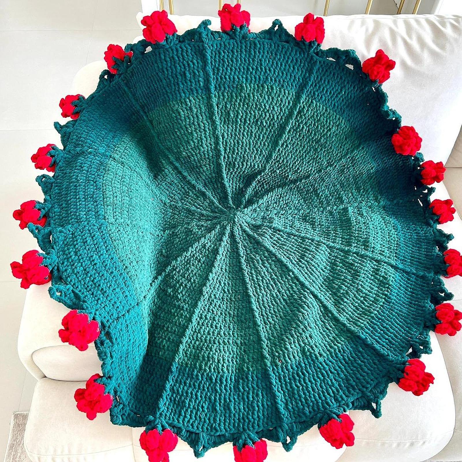 Crochet Blanket Kit Crochet Starter Kit Gift Hand Knitted Yarn Accessories
Crochet Blanket Kit Crochet Starter Kit Gift Hand Knitted Yarn Accessories