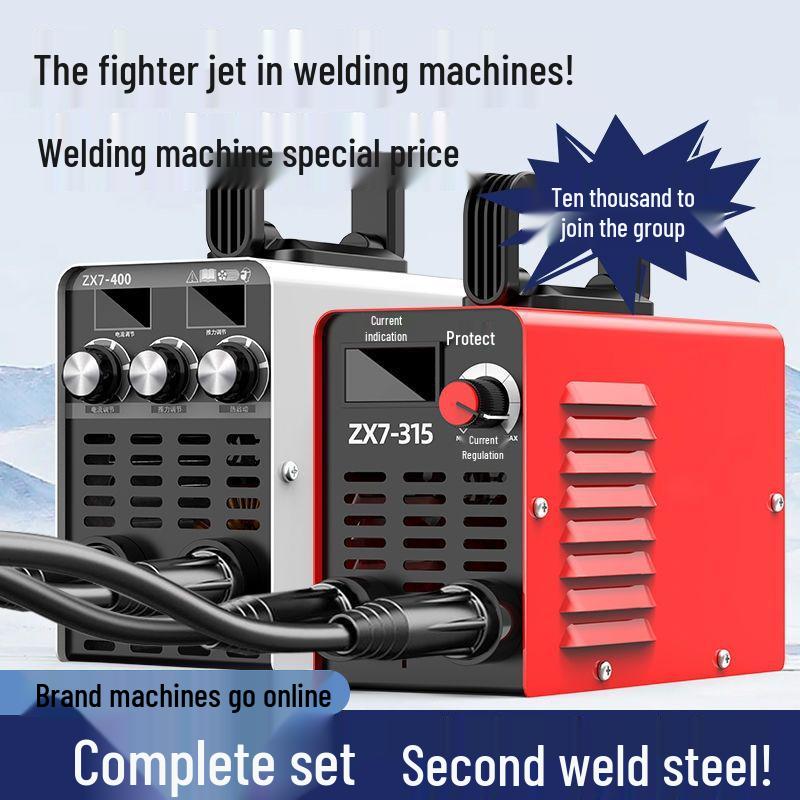 New 220V High-Power Manual Electric Welder, 250-Piece Set with 2.5mm Rods for Household Use
New 220V High-Power Manual Electric Welder, 250-Piece Set with 2.5mm Rods for Household Use