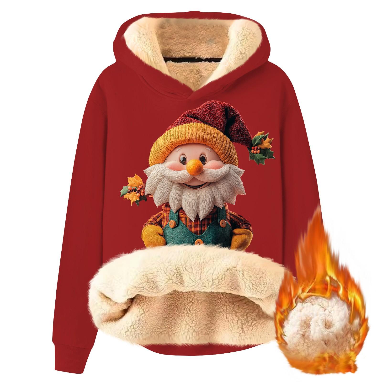 Женская модная утепленная толстовка с капюшоном и рождественским принтом XL арбуз красный
Женская модная утепленная толстовка с капюшоном и рождественским принтом XL арбуз красный