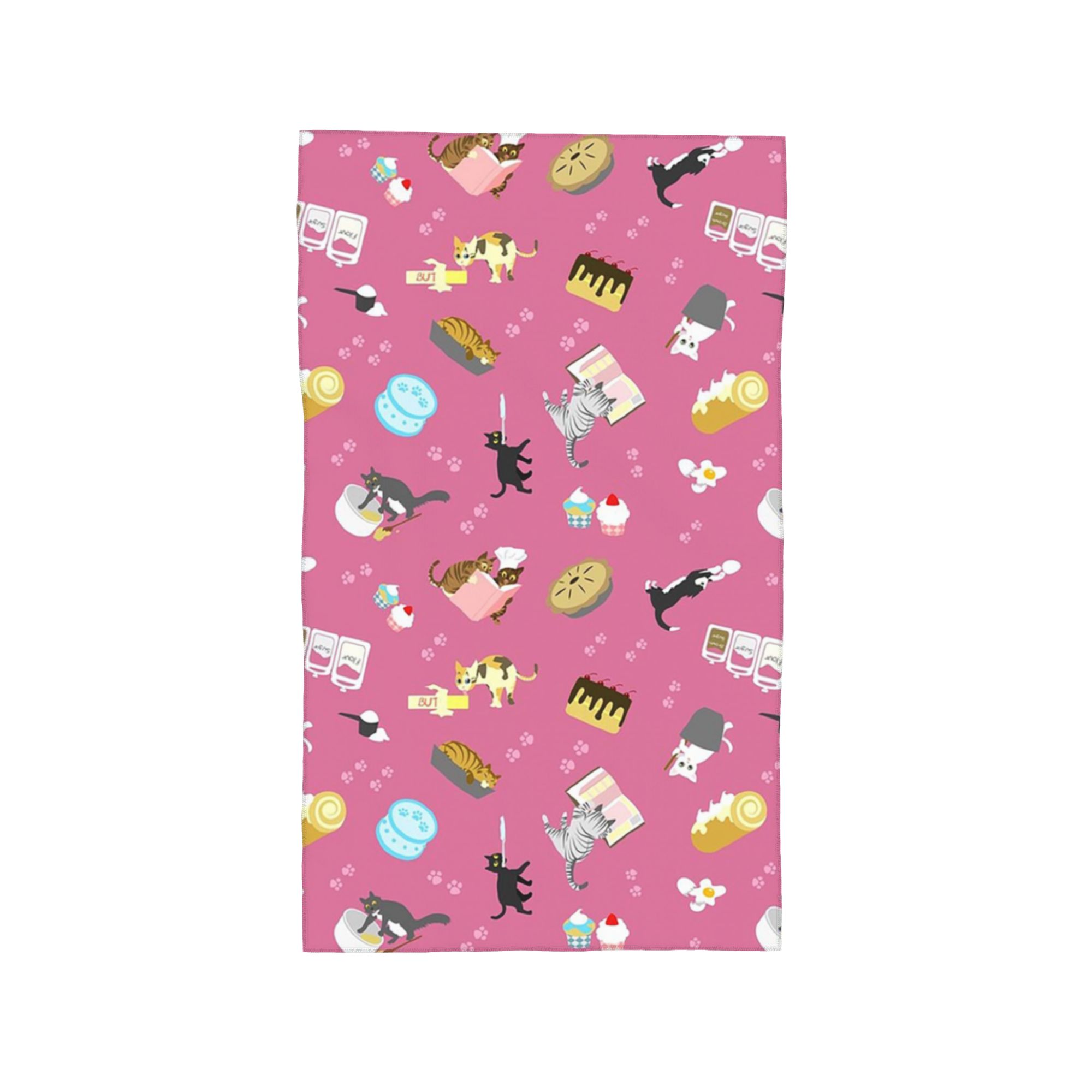 Cats Baking Cakes and other Sweets, in Pink Soft Face Towel Quick Dry Pool Bath Cotton Towels Absorbent Quick W40*H60(CM)
Cats Baking Cakes and other Sweets, in Pink Soft Face Towel Quick Dry Pool Bath Cotton Towels Absorbent Quick W40*H60(CM)