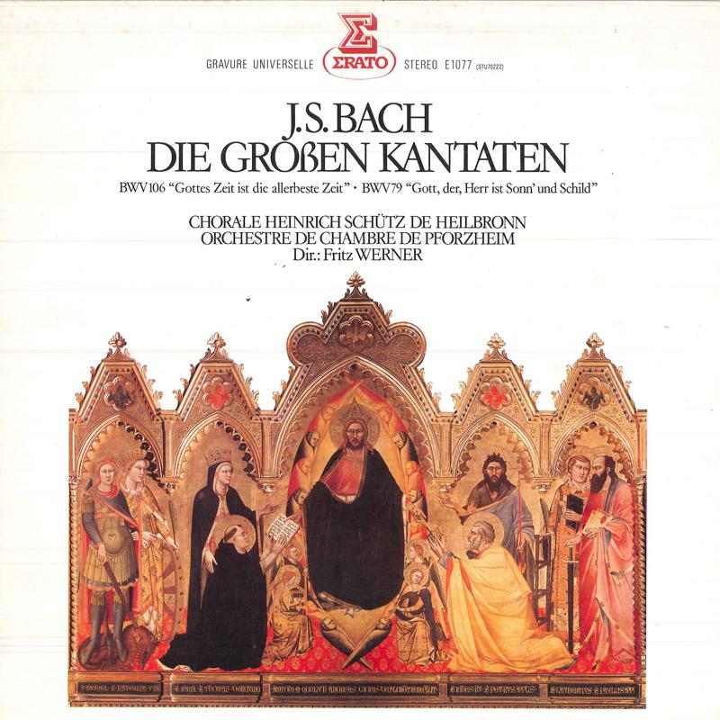 LP Record FRITZ WERNER,CHORALE HEINRICH SCHUT - J.s.bach Die Groben Kantaten Bwv106 E1077 ERATO 1980 Japan Classical Used
LP Record FRITZ WERNER,CHORALE HEINRICH SCHUT - J.s.bach Die Groben Kantaten Bwv106 E1077 ERATO 1980 Japan Classical Used