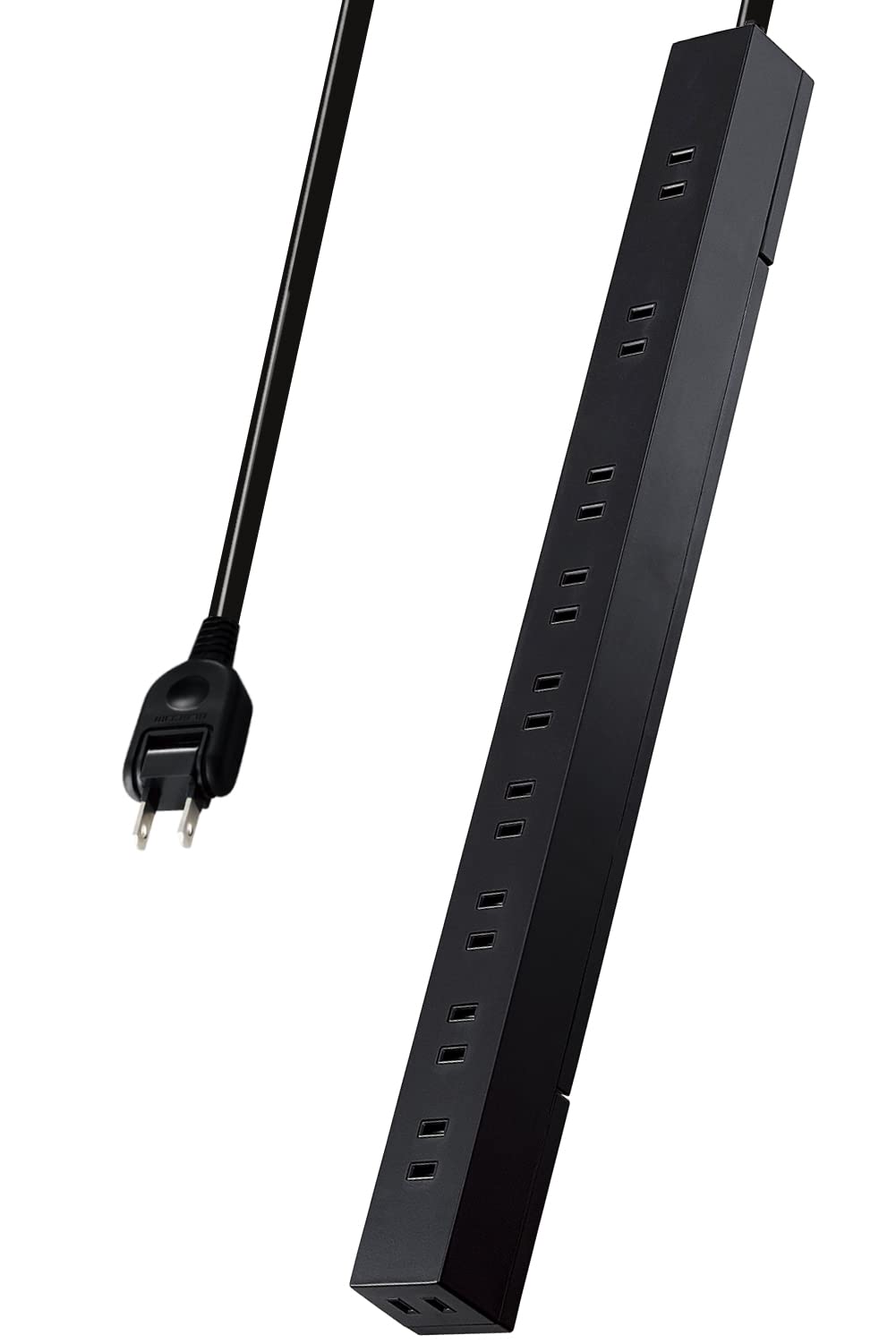 ELECOM ECT-2620BK 10-Outlet Power Strip, 2m, Magnetic, Hanging, Slim, Lightning Guard, Dust Shutter, Black
ELECOM ECT-2620BK 10-Outlet Power Strip, 2m, Magnetic, Hanging, Slim, Lightning Guard, Dust Shutter, Black