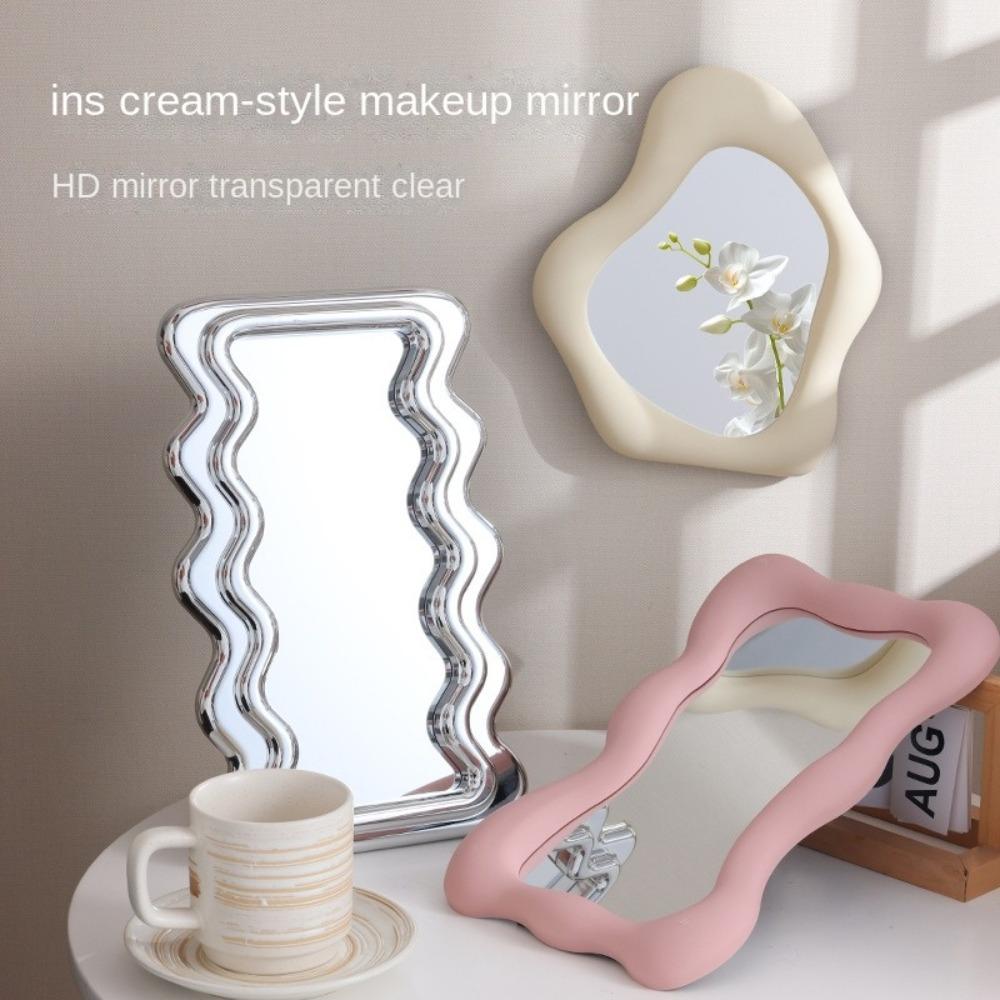 Portable Makeup Mirror Cloud Shaped Dressing Mirror New Desktop Makeup Mirror Desk 1 жовтий
Portable Makeup Mirror Cloud Shaped Dressing Mirror New Desktop Makeup Mirror Desk 1 жовтий