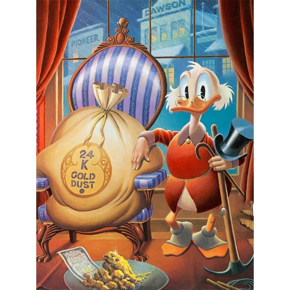 Disney 5D DIY Diamond Painting Decorations Scrooge McDuck Gold Rush Theme Illustrations Diamond Embroidery Rhinestone Cross Stitch Set Handmade Round 50x70cm
Disney 5D DIY Diamond Painting Decorations Scrooge McDuck Gold Rush Theme Illustrations Diamond Embroidery Rhinestone Cross Stitch Set Handmade Round 50x70cm