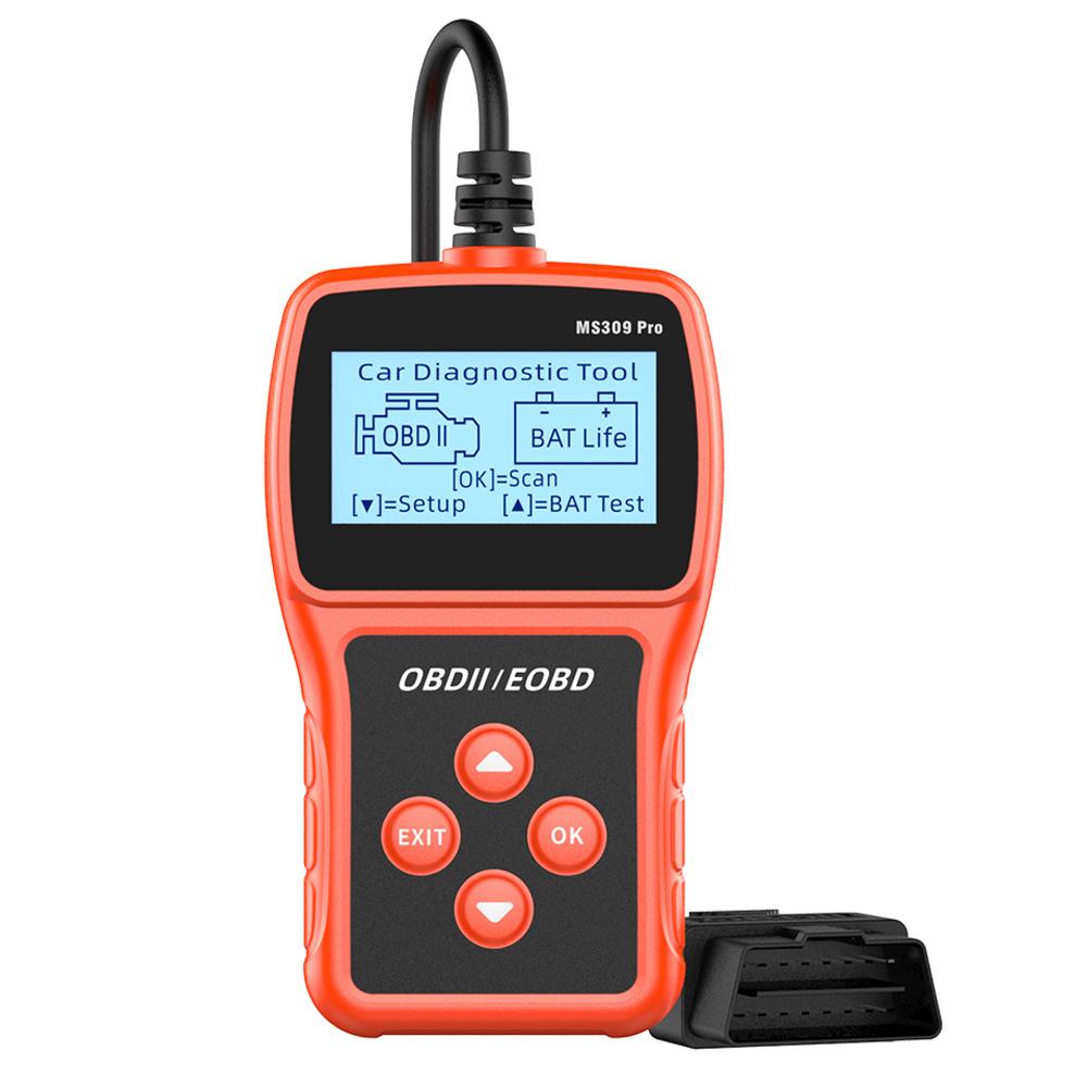 Считыватель кодов данных в реальном времени MS309PRO Тестер аккумулятора Диагностический инструмент для автомобиля Считывание информации об автомобиле Проверка системы двигателя Многоязычный сканер OBD2 Orange
Считыватель кодов данных в реальном времени MS309PRO Тестер аккумулятора Диагностический инструмент для автомобиля Считывание информации об автомобиле Проверка системы двигателя Многоязычный сканер OBD2 Orange