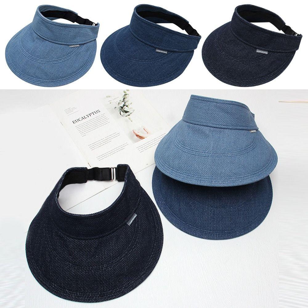 Outdoor Big Brim UV Protection Summer Sun Cap Sport Hat Empty Top Hat Sunshade Denim Hat
Outdoor Big Brim UV Protection Summer Sun Cap Sport Hat Empty Top Hat Sunshade Denim Hat