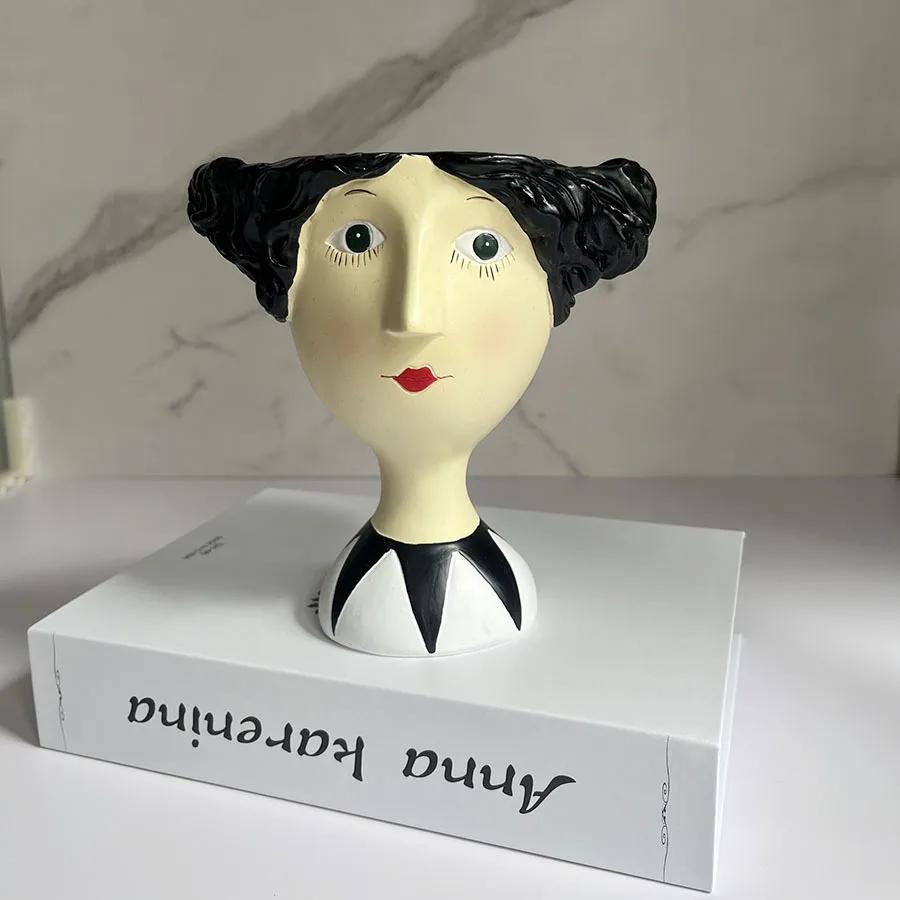 European Style Portrait Flower Pots Creative Plant Pot Men and Women s Resin Crafts Sculptures Gardens Home Decoration Gifts
European Style Portrait Flower Pots Creative Plant Pot Men and Women s Resin Crafts Sculptures Gardens Home Decoration Gifts