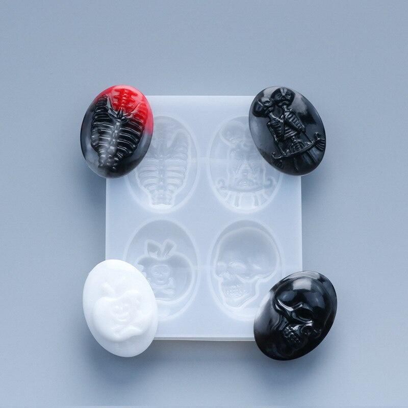DIY Хеллоуїн Павук Череп Сова труна Кристал Силіконова форма Прозора підвіска для зберігання Ювелірна форма для смоли beast
DIY Хеллоуїн Павук Череп Сова труна Кристал Силіконова форма Прозора підвіска для зберігання Ювелірна форма для смоли beast
