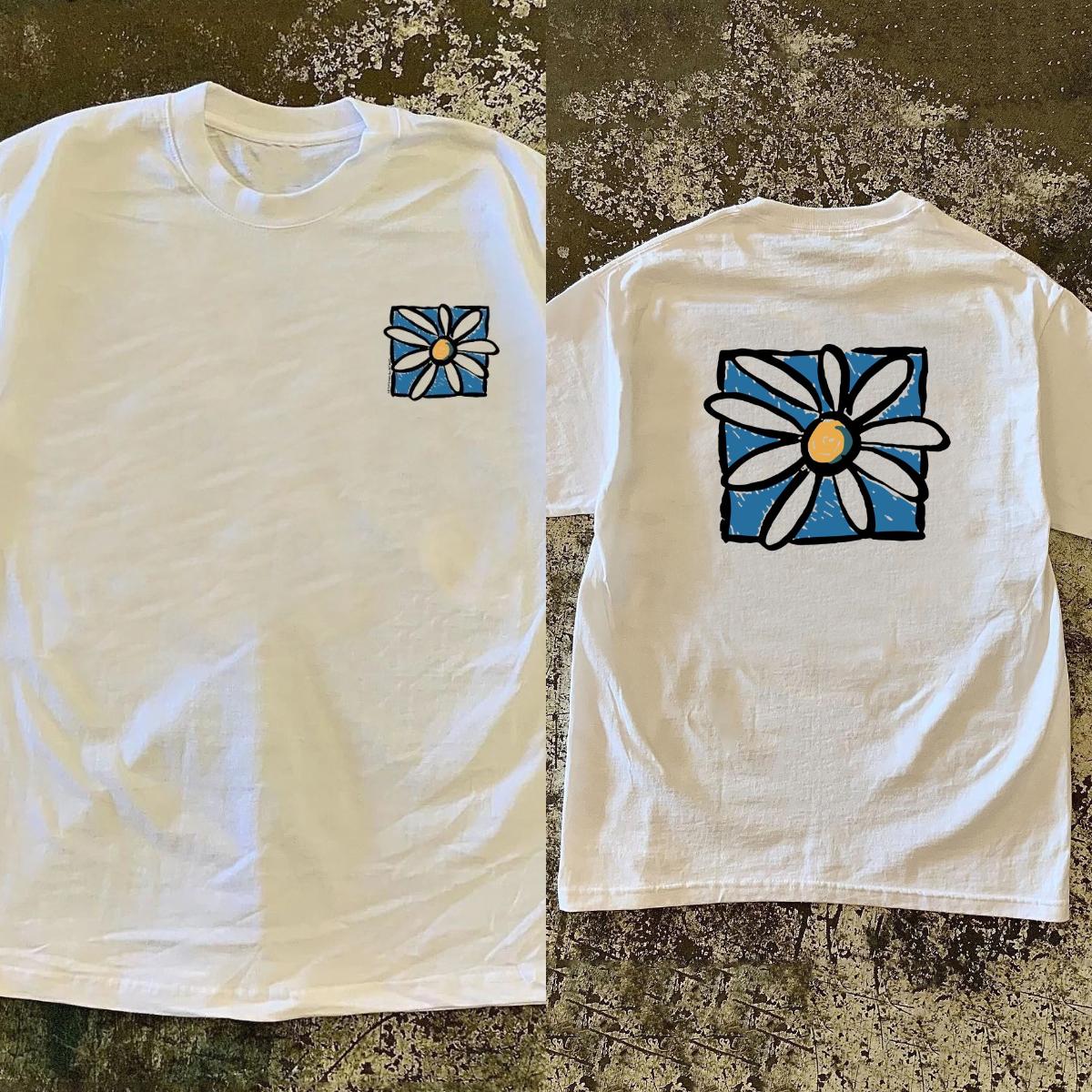 Summer Flower Printed on Both Sides Short Sleeved Y2K Oversized T-shirt Women s and Men s Fashion Loose Casual Tshirt 4XL
Summer Flower Printed on Both Sides Short Sleeved Y2K Oversized T-shirt Women s and Men s Fashion Loose Casual Tshirt 4XL