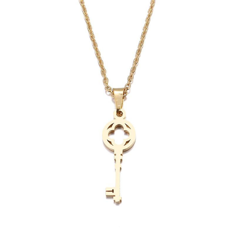 DOTIFI Stainless Steel Necklace For Women Lover s Fashion Key Pendant Clavicle Necklaces Valentine s Day Gift Card Jewelry
DOTIFI Stainless Steel Necklace For Women Lover s Fashion Key Pendant Clavicle Necklaces Valentine s Day Gift Card Jewelry