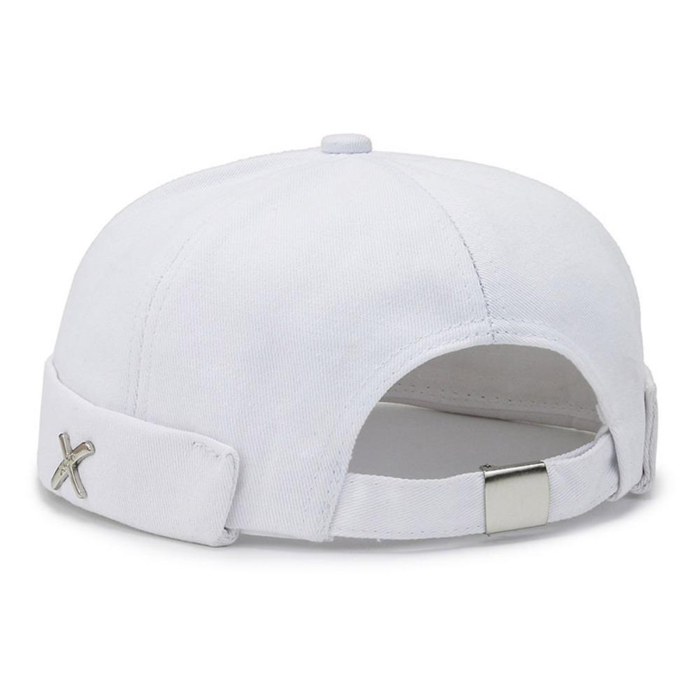 Metal X Logo Dome Melon Cap Vintage Brimless Skullies Cap Leisure Brimless Hat Unisex білий
Metal X Logo Dome Melon Cap Vintage Brimless Skullies Cap Leisure Brimless Hat Unisex білий