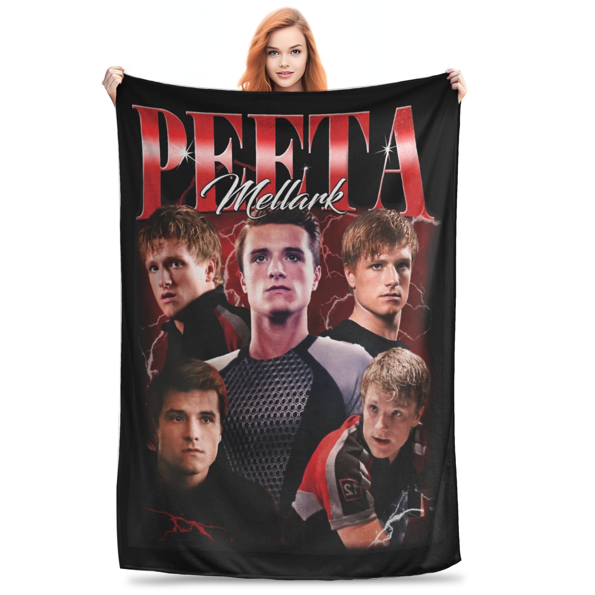 Peeta Mellark Josh Hutcherson Hunger Games Blankets Fleece Winter Soft Throw Blankets for Bedding Outdoor Bedspreads 75cmx90cm
Peeta Mellark Josh Hutcherson Hunger Games Blankets Fleece Winter Soft Throw Blankets for Bedding Outdoor Bedspreads 75cmx90cm