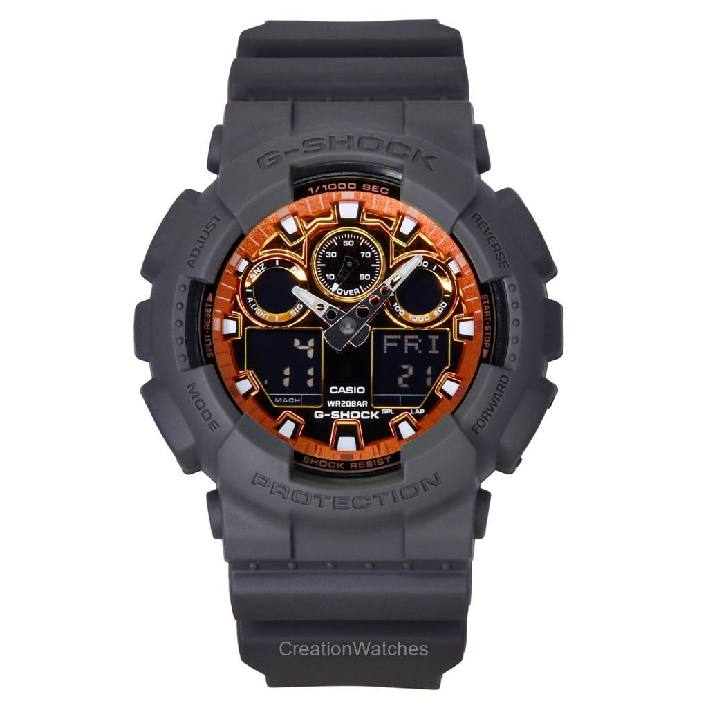 Casio G-Shock Analog Digital Resin Strap Multicolor Dial Quartz GA-100FL-8A 200M Men s Watch різнокольоровий
Casio G-Shock Analog Digital Resin Strap Multicolor Dial Quartz GA-100FL-8A 200M Men s Watch різнокольоровий