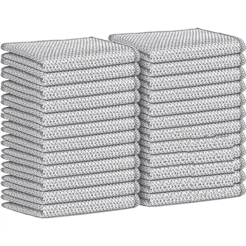 5/1x Steel Wire Cleaning Cloths Double Layer Metal Silver Wire Dishwashing Towels Kitchen Pot Pan Dish Non Stick Oil Rags Cloth Ordinary
5/1x Steel Wire Cleaning Cloths Double Layer Metal Silver Wire Dishwashing Towels Kitchen Pot Pan Dish Non Stick Oil Rags Cloth Ordinary