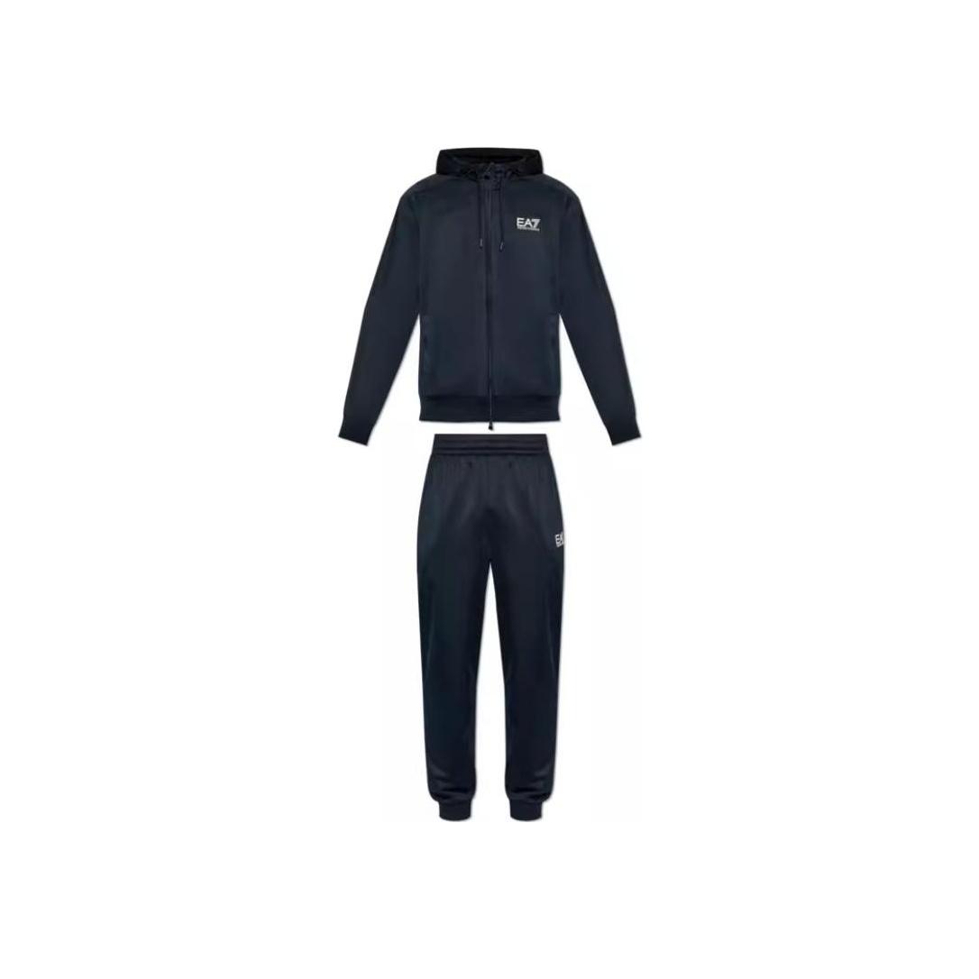 Emporio Armani EA7 Logo Printed Hooded Zip Long Sleeve Mid Waist Elastic Cuff Casual Sports Suit Men suits Black 6DPV70-PJHCZ-1562 XXXL
Emporio Armani EA7 Logo Printed Hooded Zip Long Sleeve Mid Waist Elastic Cuff Casual Sports Suit Men suits Black 6DPV70-PJHCZ-1562 XXXL