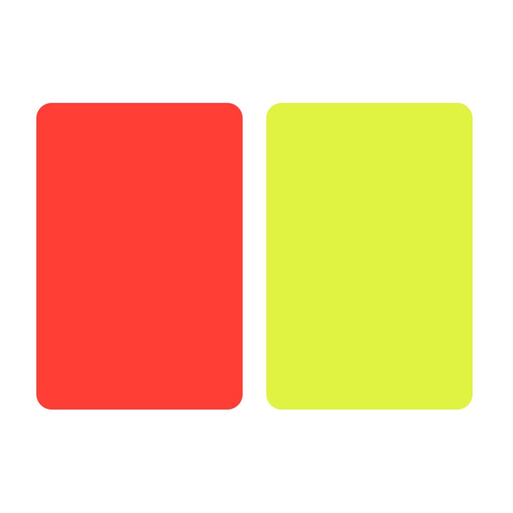 2-10 шт. ПВХ футбольные судьи красные желтые карточки футбольный матч тренировочный инструмент 8x11 см предупреждающие и удаляемые карточки футбольные принадлежности
2-10 шт. ПВХ футбольные судьи красные желтые карточки футбольный матч тренировочный инструмент 8x11 см предупреждающие и удаляемые карточки футбольные принадлежности