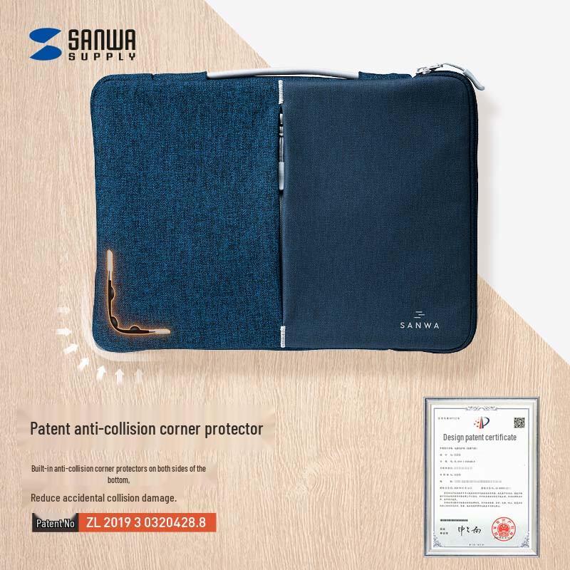 14-inch Laptop Sleeve with Splicing Design
14-inch Laptop Sleeve with Splicing Design