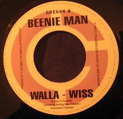 7inch Record BEENIE MAN - Walla Wiss GRE684 Greensleeves Re 1998 UK Reggae, Ska & Dub Used
7inch Record BEENIE MAN - Walla Wiss GRE684 Greensleeves Re 1998 UK Reggae, Ska & Dub Used