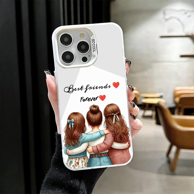 Best Friends Forever Girls Soft Phone Case for iPhone 15 16 17 Pro Max 17Air 16E 14 Plus 13 12 Mini Shockproof Cover Back Shell iPhone 16 Pro
Best Friends Forever Girls Soft Phone Case for iPhone 15 16 17 Pro Max 17Air 16E 14 Plus 13 12 Mini Shockproof Cover Back Shell iPhone 16 Pro