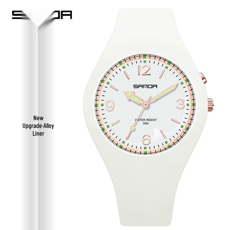 Sanda 6059 Светящийся циферблат в форме сердца Многофункциональные студенческие наручные часы для мужчин и женщин
Sanda 6059 Светящийся циферблат в форме сердца Многофункциональные студенческие наручные часы для мужчин и женщин