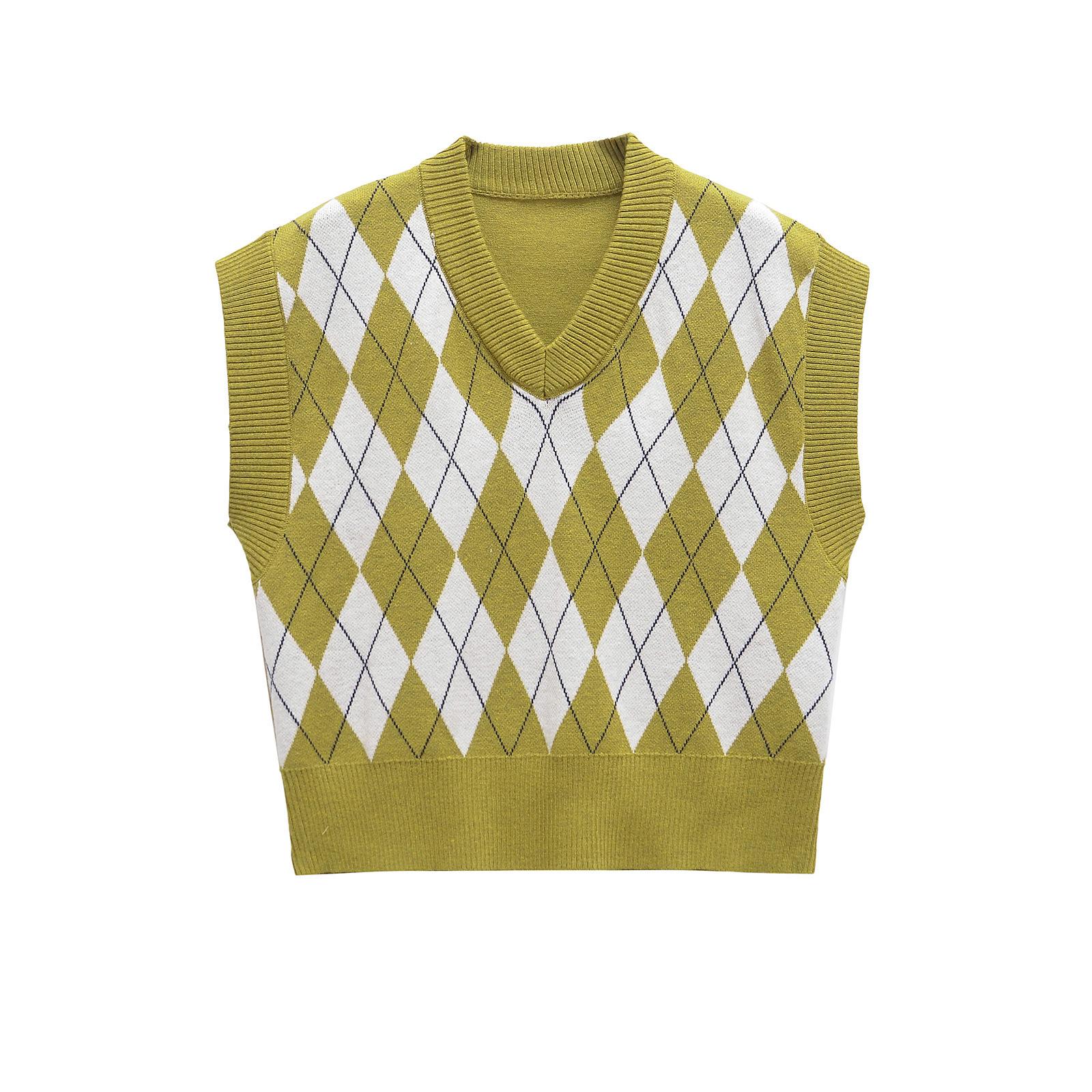 Весна 2025 Женский трикотажный топ без рукавов с V-образным вырезом в европейском и американском стиле с жаккардовым узором Small
Весна 2025 Женский трикотажный топ без рукавов с V-образным вырезом в европейском и американском стиле с жаккардовым узором Small