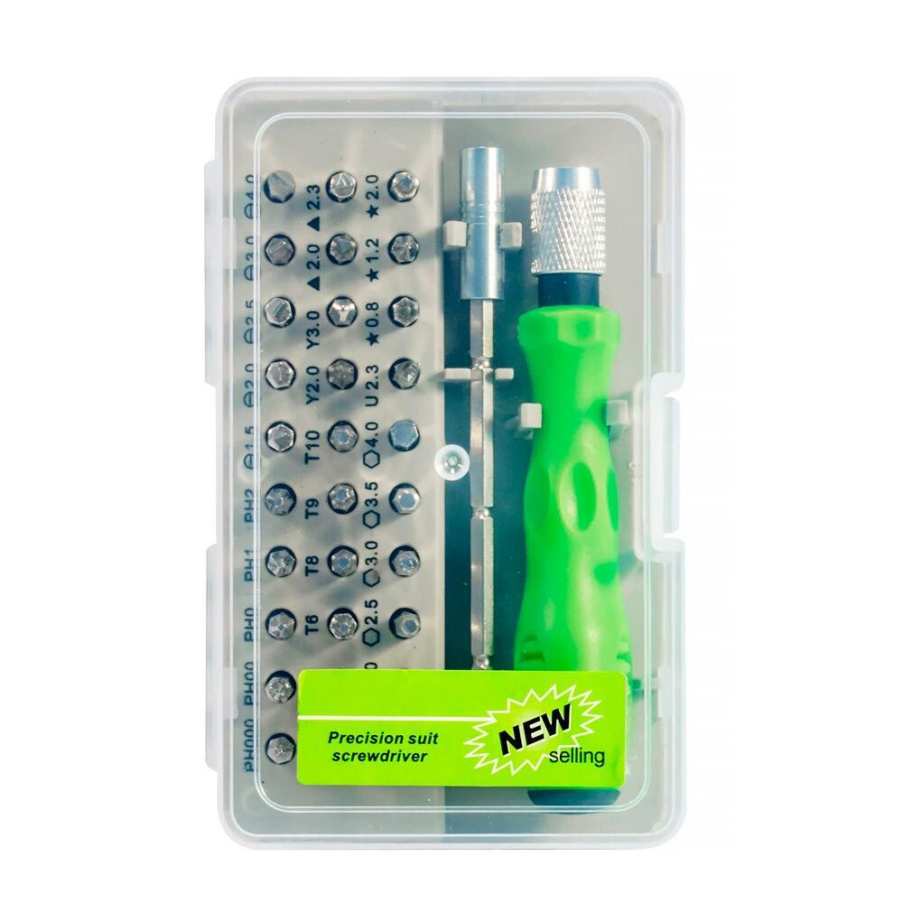 32-in-1 Household Clock & Phone Repair Tool Set: Combination Screwdriver Bit Set 7389
32-in-1 Household Clock & Phone Repair Tool Set: Combination Screwdriver Bit Set 7389