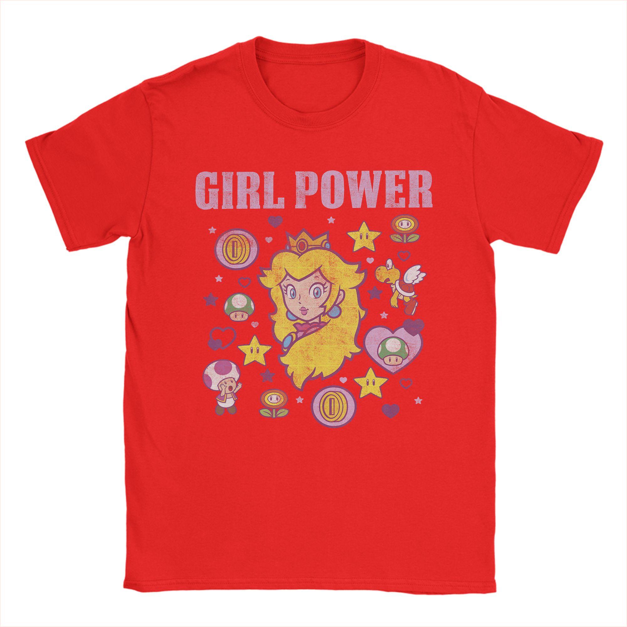 Super Marios Peach Girl Power Icons TShirts for Unisex Cool 100 Cotton Tee Shirt Crewneck Short Sleeve T Shirt Gift Idea Clothes S
Super Marios Peach Girl Power Icons TShirts for Unisex Cool 100 Cotton Tee Shirt Crewneck Short Sleeve T Shirt Gift Idea Clothes S