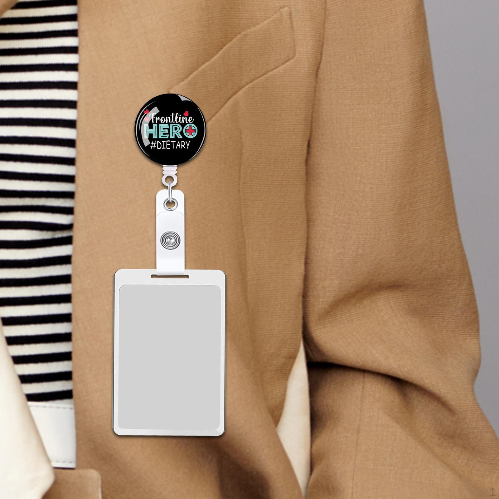 Висувний затиск для бейджів, шнурок 25,59 дюйма з тримачем для картки на поясі Style C
Висувний затиск для бейджів, шнурок 25,59 дюйма з тримачем для картки на поясі Style C