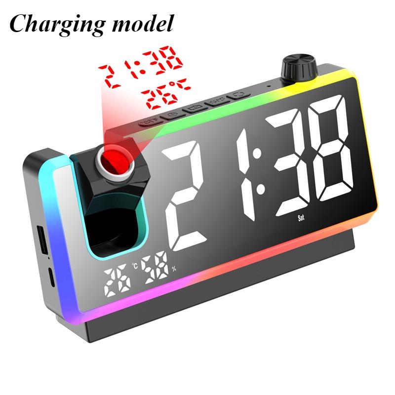 LED Table Clocks Time Temperature Projection Desk Clock RGB Electronic Alarm Watch Bedroom Nightstand Decoration Ornament чорний
LED Table Clocks Time Temperature Projection Desk Clock RGB Electronic Alarm Watch Bedroom Nightstand Decoration Ornament чорний