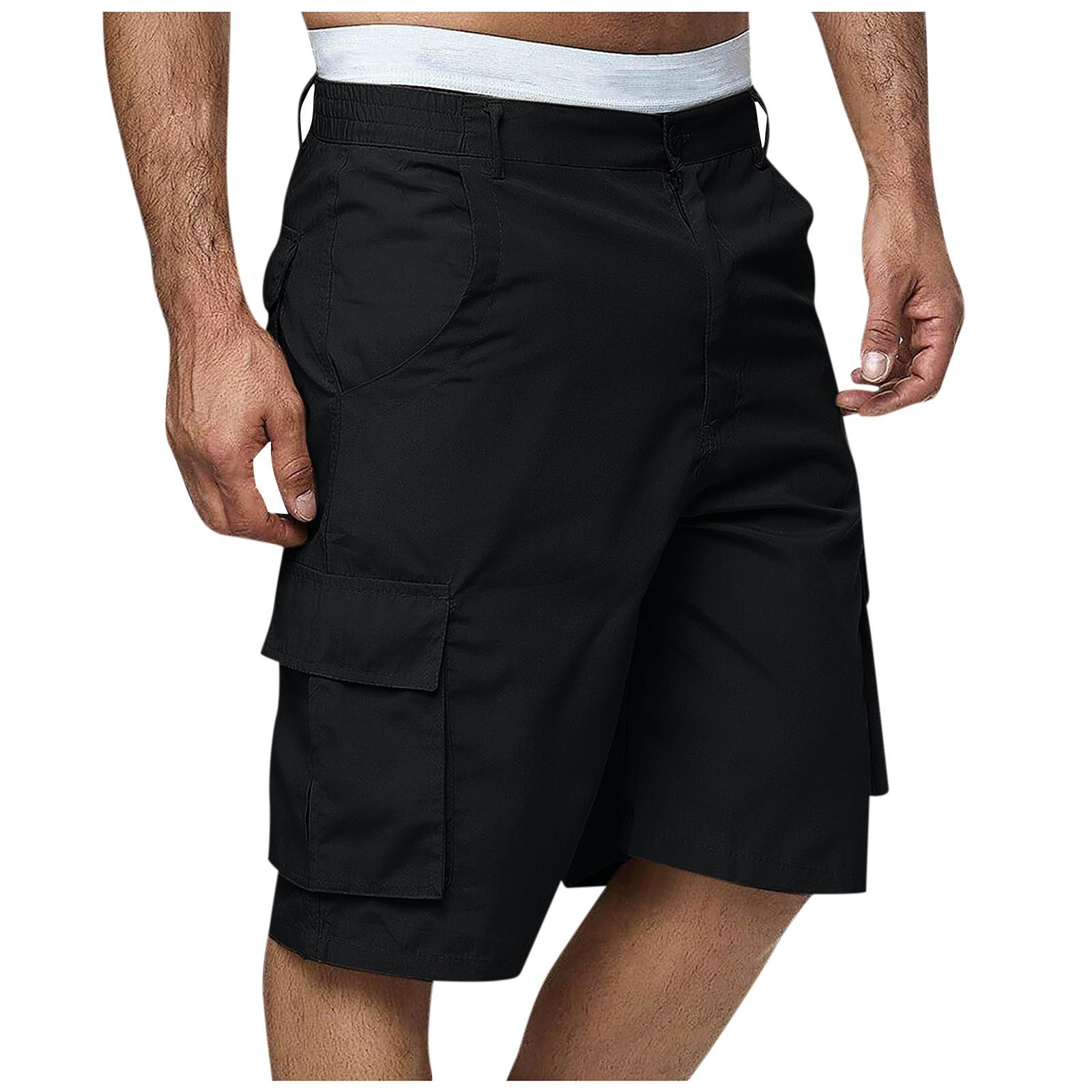 Mens Multi Pocket Casual Shorts Relaxed Fit Lightweight Cargo Shorts with Button and Zipper Closure for Daily Wear XXXL чёрный
Mens Multi Pocket Casual Shorts Relaxed Fit Lightweight Cargo Shorts with Button and Zipper Closure for Daily Wear XXXL чёрный